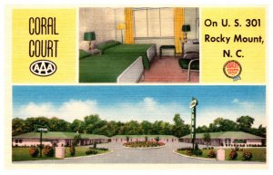 North Carolina  Rocky Mount  Coral Court  Motel