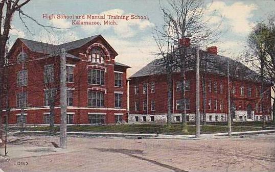 Michigan Kalamazoo High School And Manual Training School