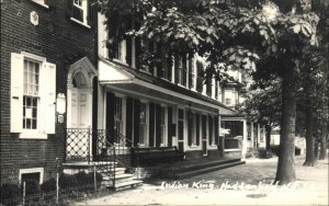 Haddonfield NJ Indian King Inn c1940 Real Photo Postcard