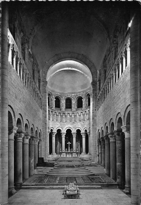 BR19005 Basilique de Saint Benoit sur Loire le Sanctuare illumine   france