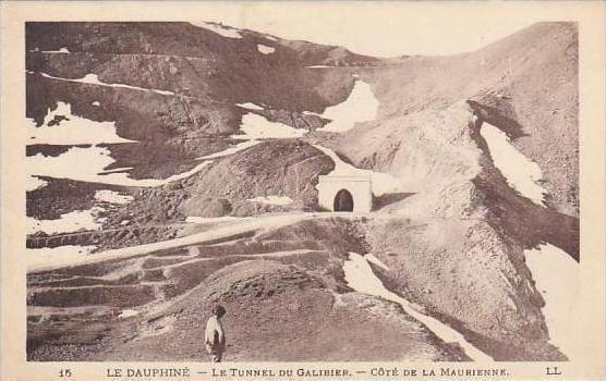 france Dauphine Le Tunnel Du Galibier Cote de la Maurienne