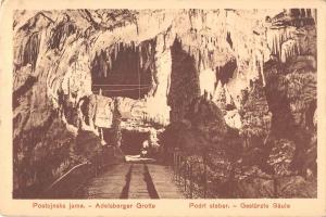 BG19873 postojnska jama adelsberger grotte podrt steber Postojna slovenia
