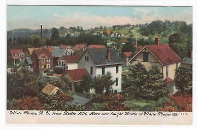 Panorama White Plains New York 1910c postcard