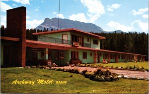 Postcard CAN Alberta Banff - Archway Motel