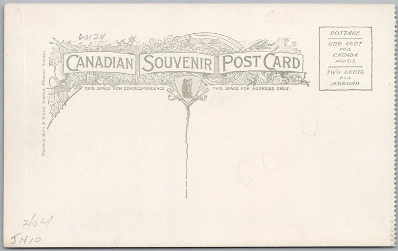 Calgary Post Office Alberta Canada Postcard for D. J. Y. Co. c1910s H82