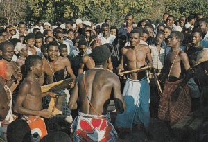 Giriama Dancers Mombassa Africa Postcard