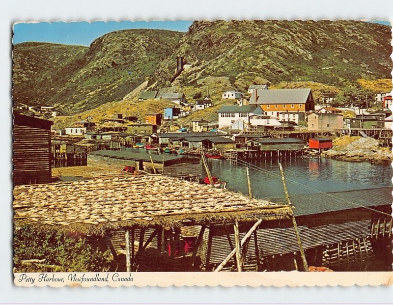 Postcard Petty Harbour, Canada