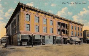 J42/ Billings Montana Postcard c1910 Hotel Northern Building 23