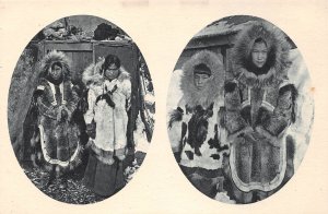 Alaska Eskimo People, Photo Print Vintage Postcard U7365