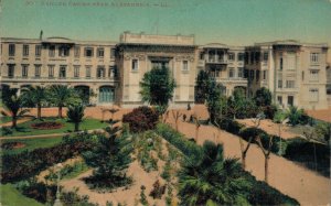 Egypt Ramleh Casino Near Alexandria Vintage Postcard 07.40