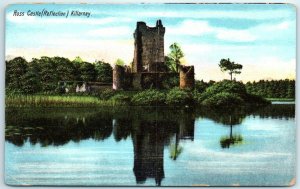 M-13355 Ross Castle Reflection Killarny Ireland