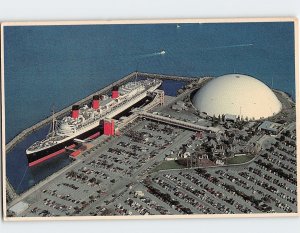 M-112692 Queen Mary-Spruce Goose Dome Ship Long Beach California USA