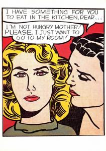 Roy Lichtenstein - Eddie Diptych