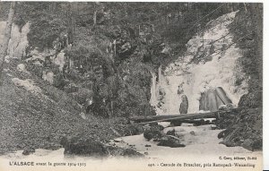 France Postcard - L'Alsace - Avant La Guerre - Cascade Du Bruscher   ZZ3743