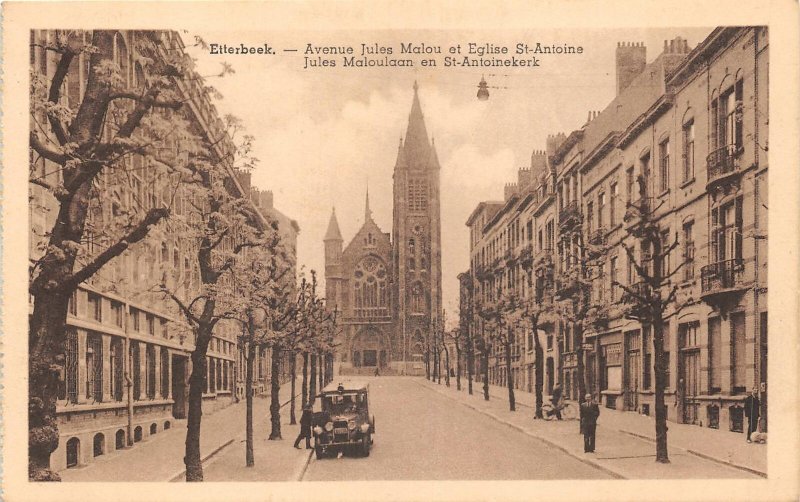 Lot 86 belgium etterbeek avenue jules malou et eglise st antoine car