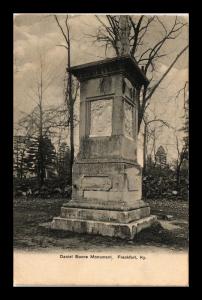 DANIEL BOONE MONUMENT FRANKFORT KENTUCKY