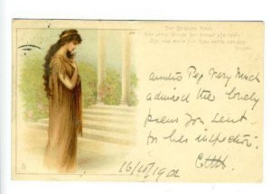 Raphael Tuck Tennyson The Beggar Maid #487 Postcard