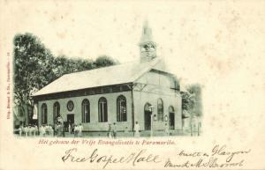 suriname, PARAMARIBO, Free Evangelical Building (1899)