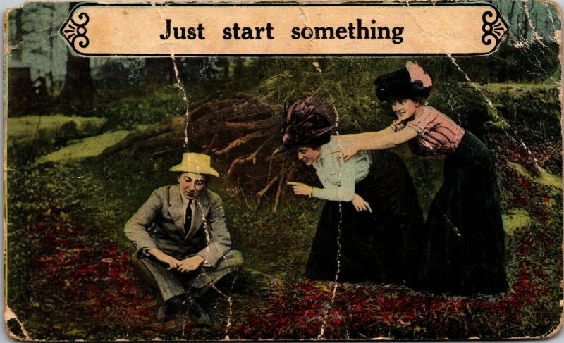 LOVERS, JUST START SOMETHING SABINA OHIO/ FITZPATRICK 1911/KENTON - pc