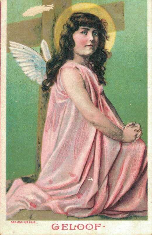 Angel - Vintage Postcard - FAITH 03.45