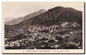 St Jean de Maurienne - Vue Generale - Old Postcard