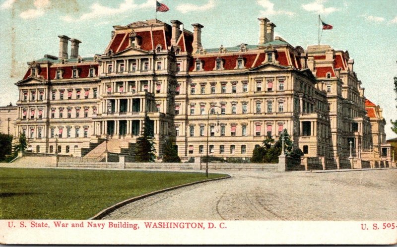 Washington D C United States State War and Navy Building