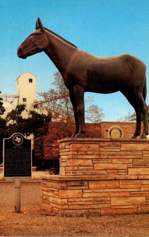 Texas Muleshoe The Mule Monument