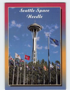 Postcard Seattle Space Needle, Seattle, Washington
