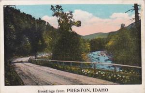 Idaho Greetings From Preston
