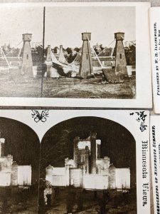 Stereo card Postcards Minnesota historical Society 1974