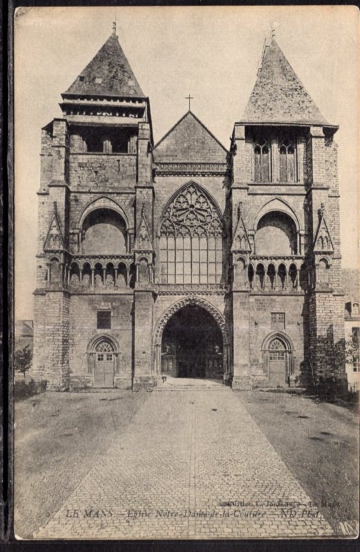 E'glise Notre Dame,Le Mans,France BIN