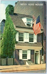 Postcard - Betsy Ross House, Philadelphia, Pennsylvania, USA, North America