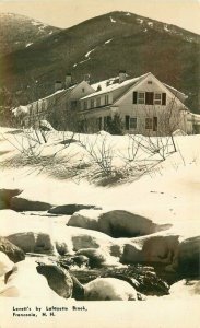 Franconia New Hampshire Lovett's Lafayette Brook 1920s Postcard 21-14509