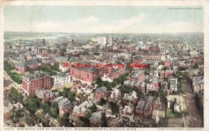 MO, Kansas City, Missouri, Bird's Eye View Of City,1912 PM,Detroit Pub No 79530