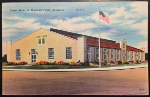 Vintage Postcard 1930-1945 Cadet Mess, Maxwell Field, Alabama (AL)