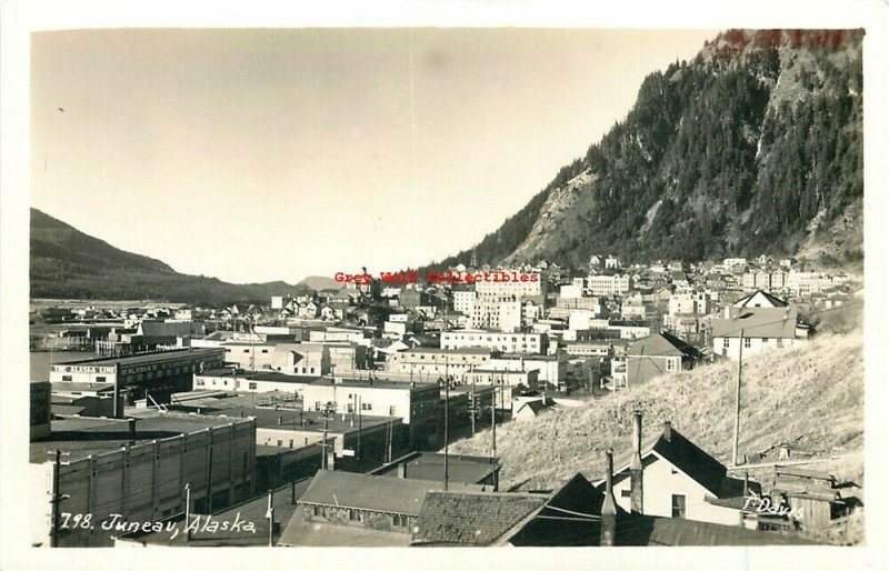 AK, Juneau, Alaska, Town View, No. 798, RPPC