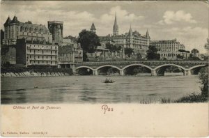 CPA PAU - Chateau et Pont de Jurancon (126766)