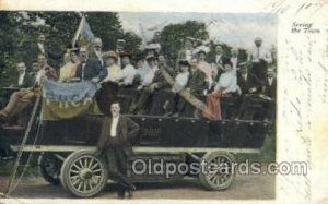 Seeing The town Automobile Bus 1907 