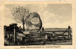 CPA Kaiser Wilhelm-Gedenkstein bei GRAVELOTTE Mogador (478875)