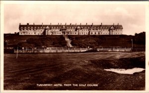 Turnberry Hotel from Golf Course Ayrshire UK Vintage RPPC