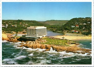 postcard - South Africa - Cape - Plettenberg Bay -  bird's eye view