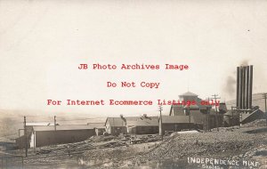 CO, Victor, Colorado, RPPC, Independence Gold Mine, Skolas Photo