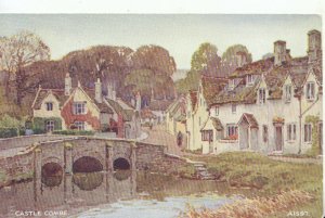 Wiltshire Postcard - Castle Combe - Ref TZ3698