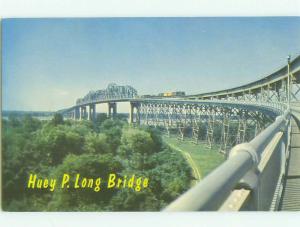 Unused Pre-1980 BRIDGE SCENE New Orleans Louisiana LA HQ8708