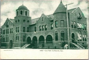 Postcard City Hall in Coffeyville, Kansas~4512