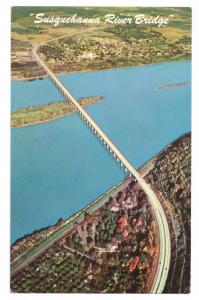 Susquehanna River Bridge PA Turnpike 1969