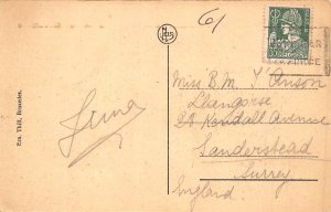 A801 Belgium Beauraing Grotte Cave Religious Nun Praying postcard