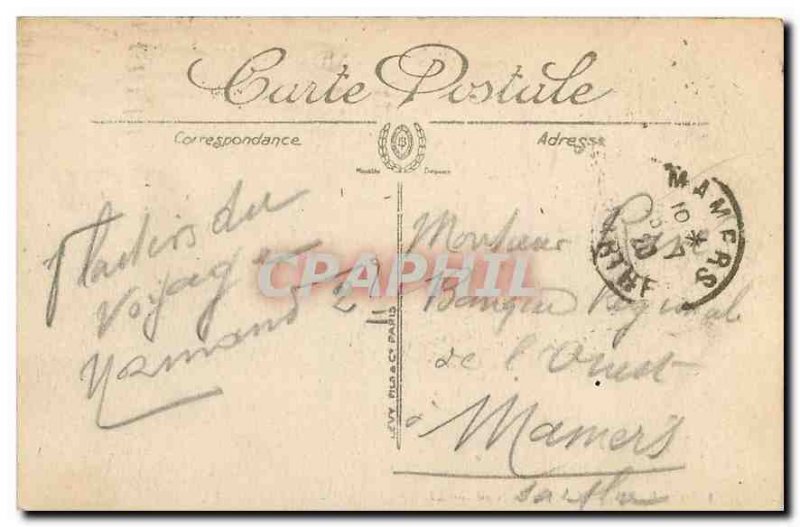 Old Postcard Paris's Gare du Nord