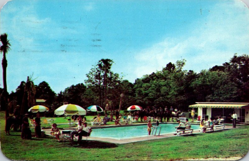 Mississippi Ocean Springs Gulf Hills Dude Ranch Swimming Pool 1952