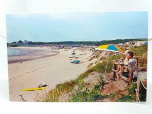 The Warren Caravan & Chalet Holiday Park Abersoch Wales Vintage Postcard 1960s